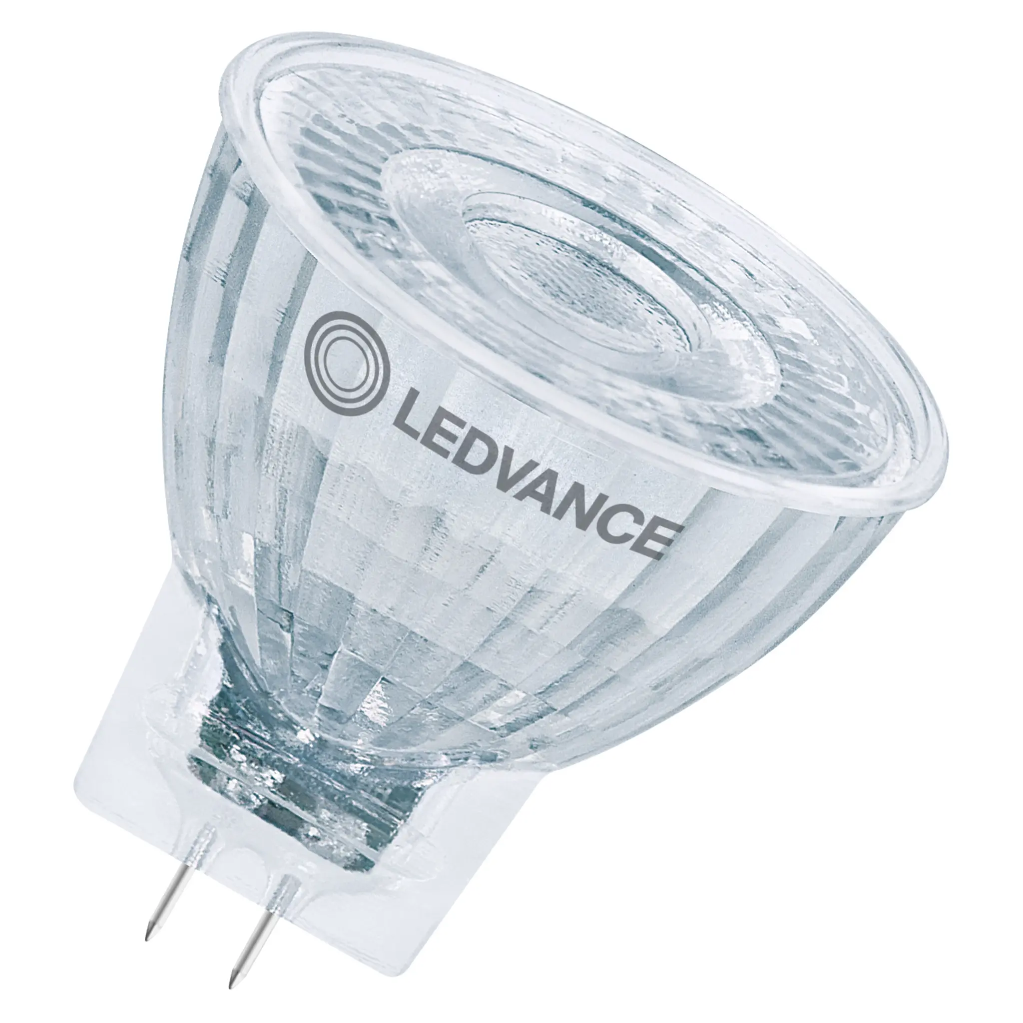 Produktfoto 1 von LEDVANCE 40998 LED-Birne MR11 4,2 W / 12 V 345 lm GU4 Sockel 2700K warmweiß