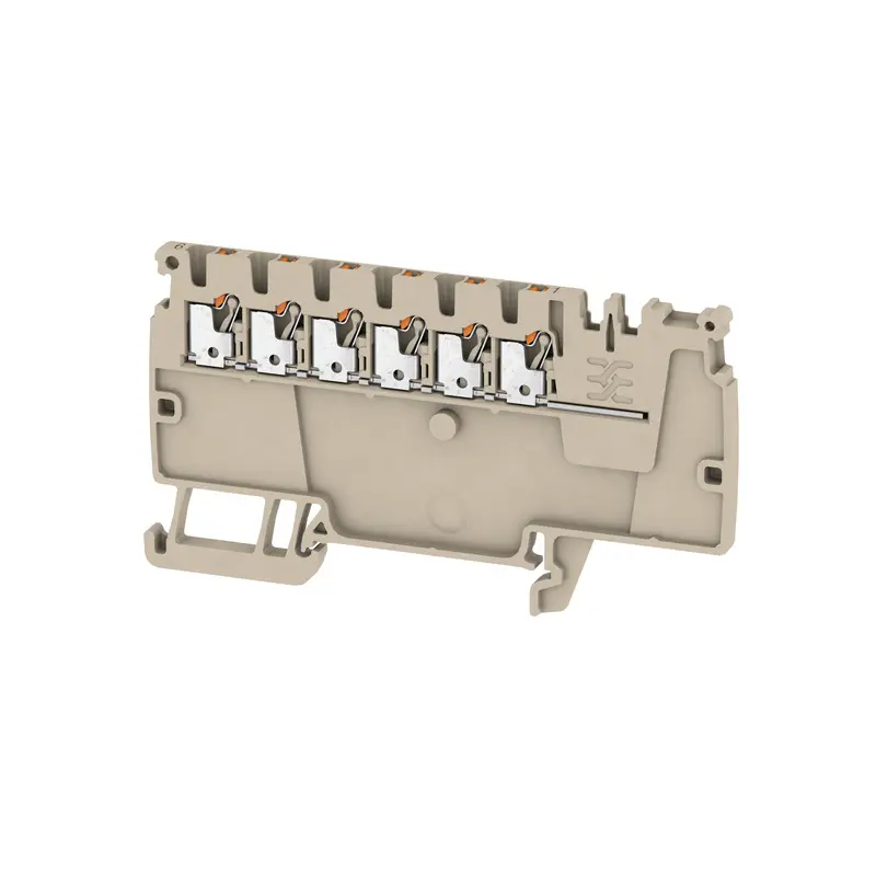 Produktfoto 1 von Weidmüller AAP Verteilereinheit 2 Dunkelbeige, 1.5 mm² ATEX, IECEx
