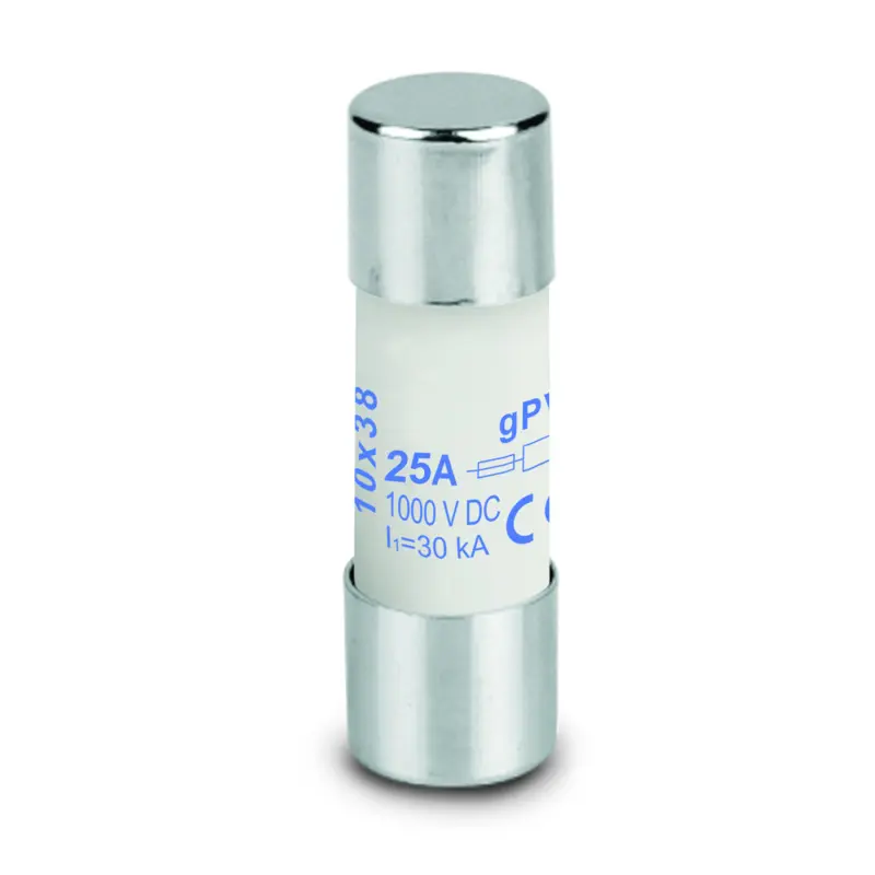Produktfoto 1 von Weidmüller Patronensicherung gPV / 25 A 10 x 38 mm 1 kV Keramik Photovoltaikanlagen