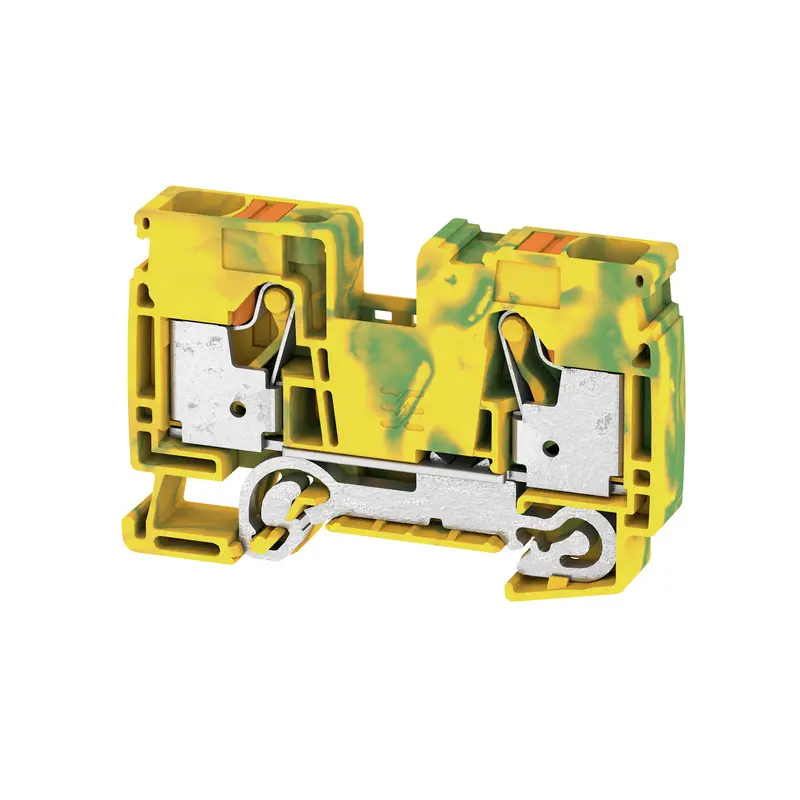 Weidmüller A2C PE-Klemme 1 Grün, Gelb, 6 mm², 1000 V Einsteck-Anschluss IECEx/ATEX