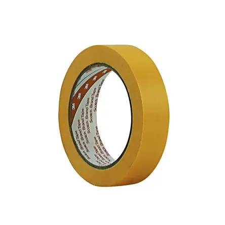 Produktfoto 1 von 3M 244 Scotch Performance Masking Tape 244 Papier Abdeckband Gold, Stärke 0.085 mm Synthetisch-Kleber 24mm x 50 m