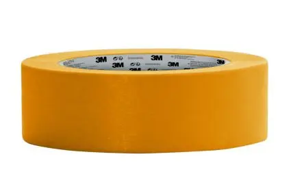 Produktfoto 1 von 3M 244 Krepppapier Abdeckband Beige, Stärke 0.85 mm Gummi-Kleber 24 x 50 m