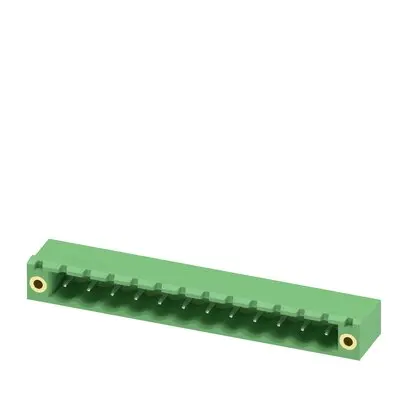 Produktfoto 1 von Phoenix Contact 5/12-GF-5, 08, MSTB 2 Leiterplatten-Stiftleiste Gerade, 12-polig / 1-reihig, Raster 5.08mm, Ummantelt
