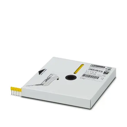 Produktfoto 1 von Phoenix Contact AI 1 - 8 YE-B Aderendhülse, Gelb, 8 mm, 14 mm, Isoliert, 18 AWG max.