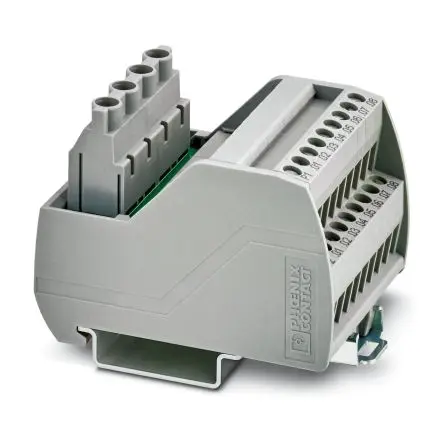 Produktfoto 1 von Phoenix Contact Verteilerblock 15A Grau 2-polig