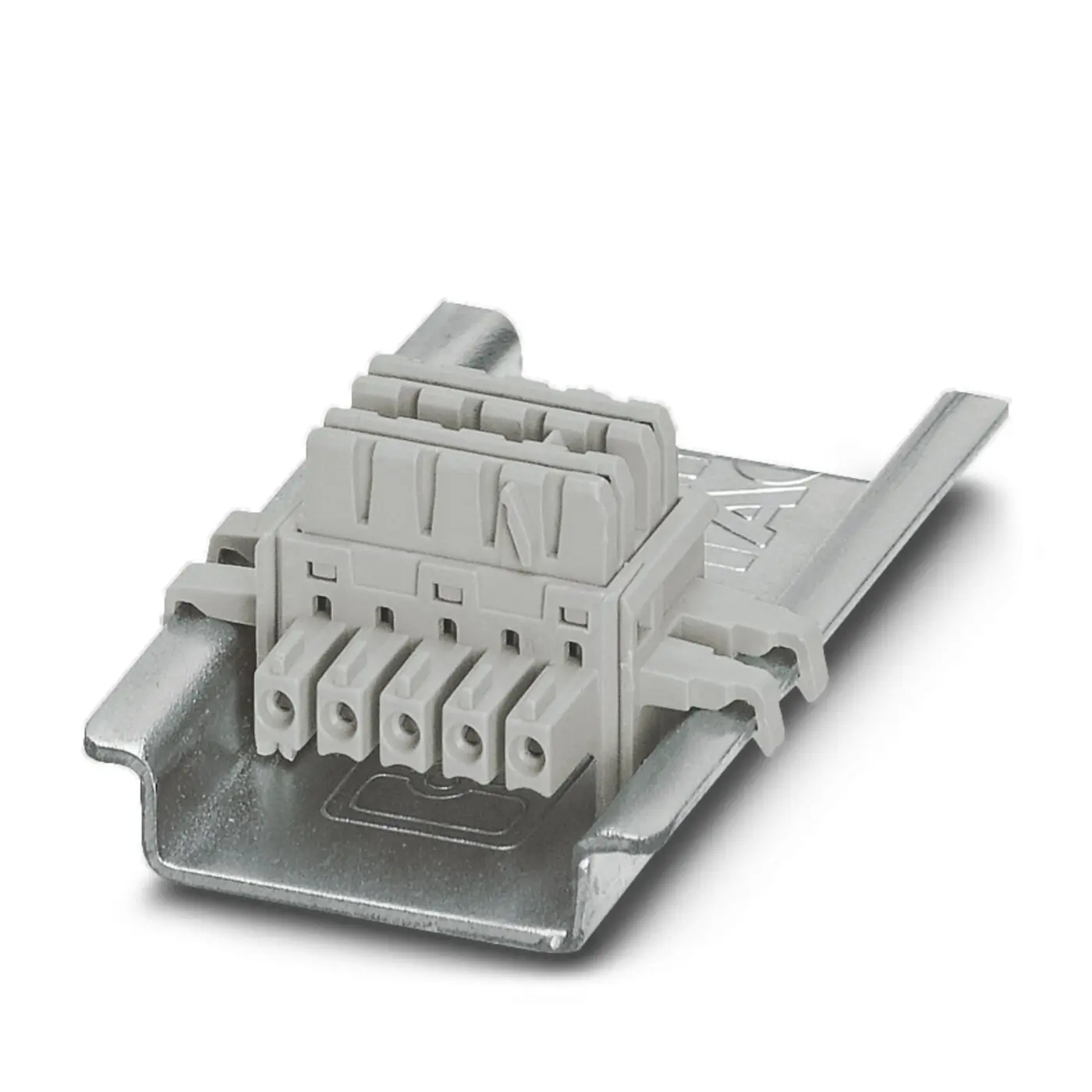 Produktfoto 1 von Phoenix Contact TBUS-2 DIN-Schienensteckverbinder