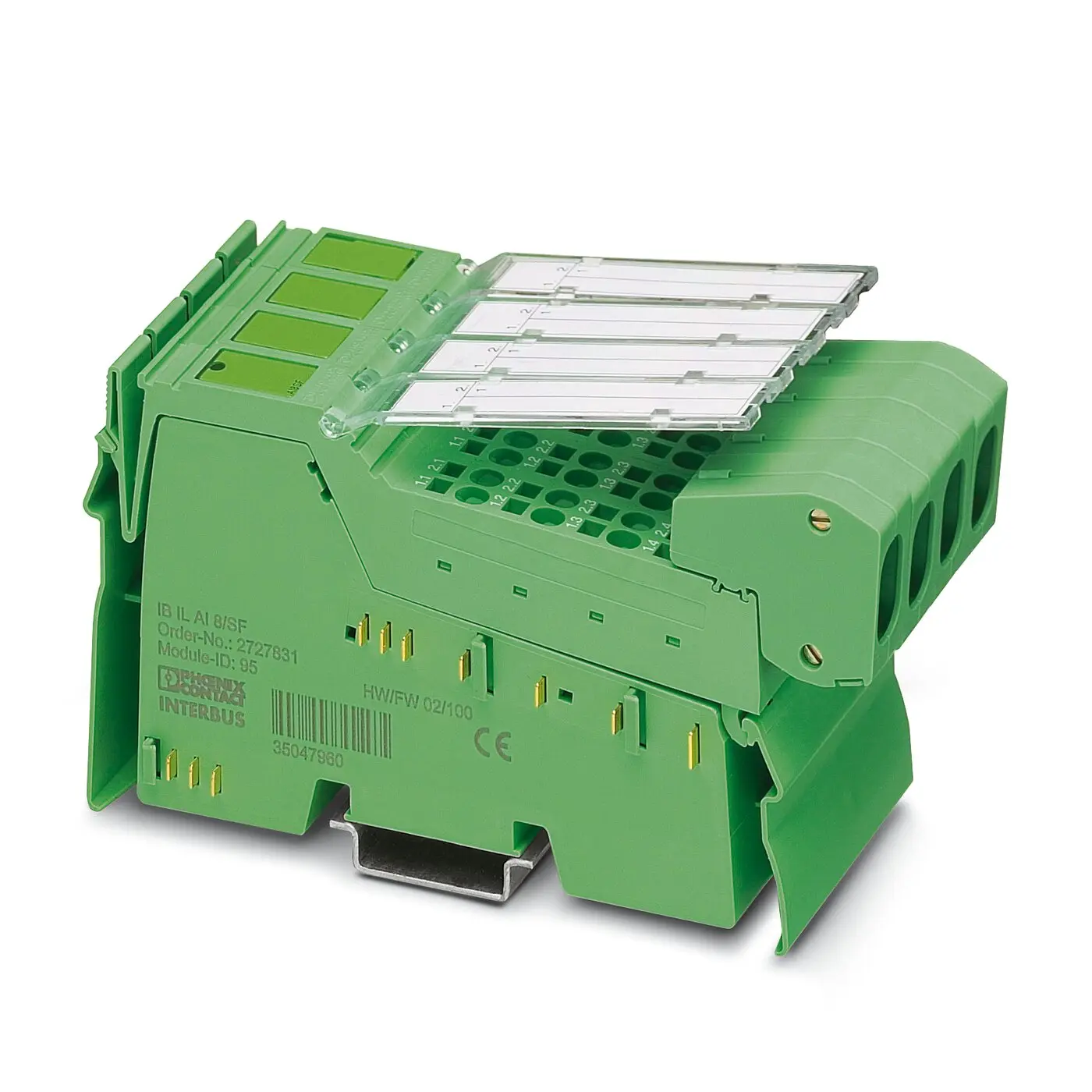 Produktfoto 1 von Phoenix Contact IB IL TEMP 2 RTD-PAC Temperaturmodul 7,5 V DC