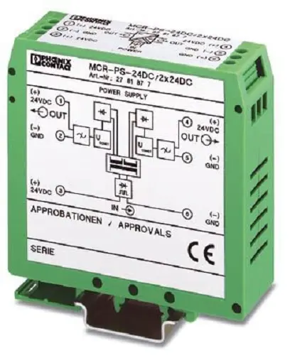 Produktfoto 1 von Phoenix Contact MCR-PS Hilfskontaktmodule 2-polig Tafel