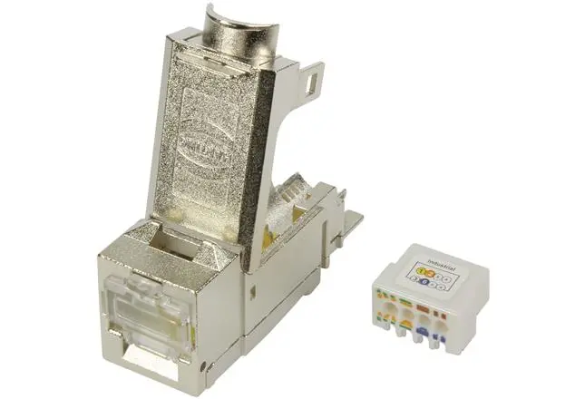 Produktfoto 1 von HARTING HARTING RJ Industrial Buchse Cat6a Ethernet-Steckverbinder, 1-Port 1-polig Abgeschirmt Kabel
