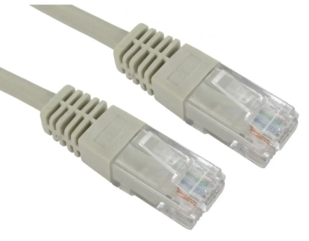 Produktfoto 1 von RS PRO Cat5e Ethernet-Kabel, 50 m, Grau UTP Stecker, A RJ45 Stecker, B RJ45, Polyvinylchlorid