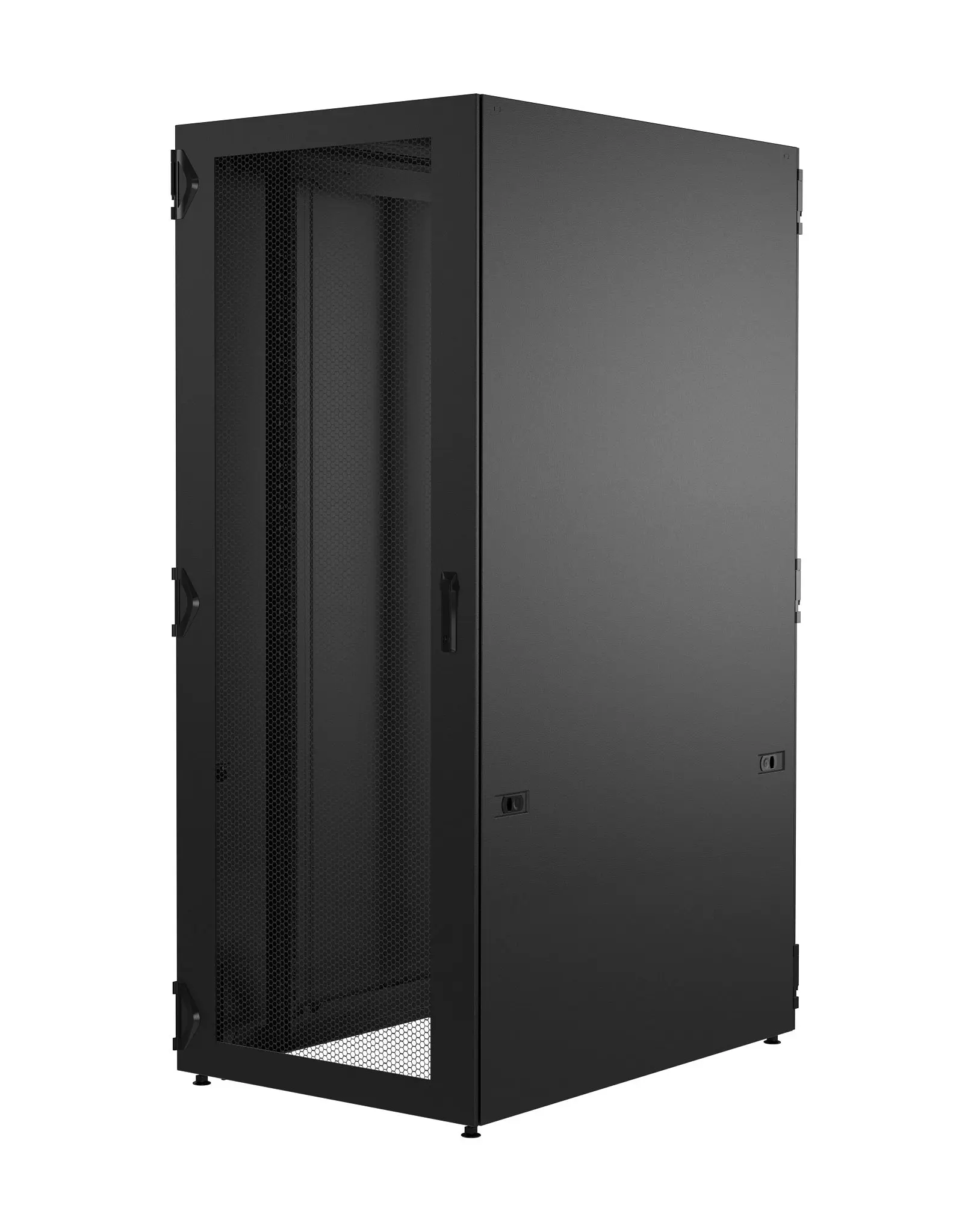 Produktfoto 1 von nVent SCHROFF Serie Varistar CP Server-Rack, 42 U, Stahl, Ges H. 2000 mm, Schwarz, Grau 1200 mm, 1600 kg, Standard 800