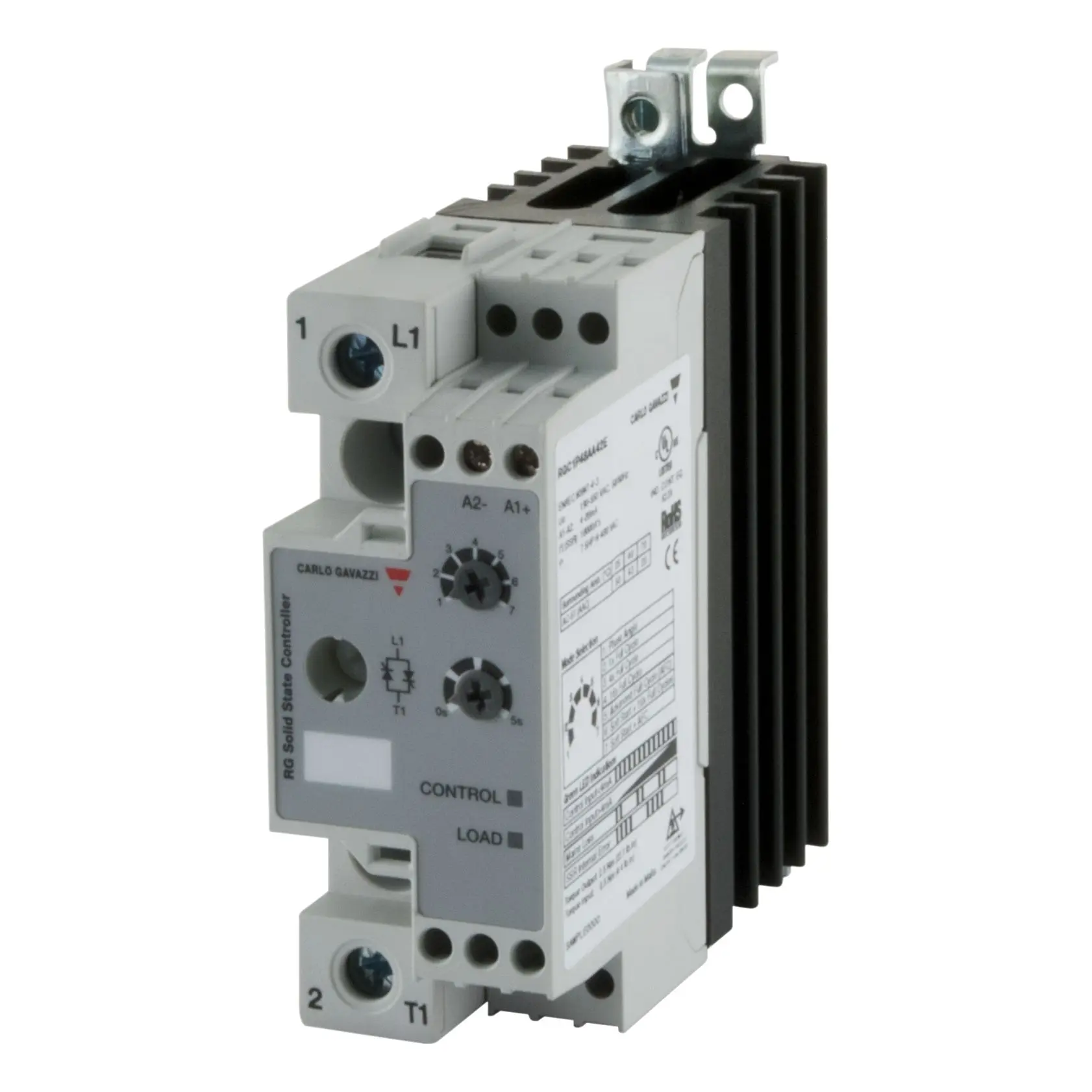 Produktfoto 1 von Carlo Gavazzi RGC1P Schütz 550 V ac-Spule, 1-polig, 550V ac / 43 A