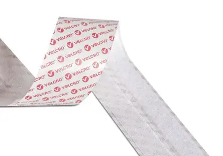Produktfoto 1 von Velcro Klettband, 20mm x 10 m, Weiß