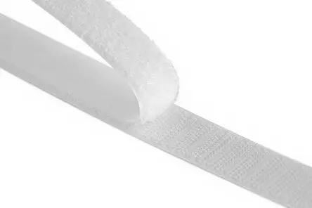 Produktfoto 1 von Velcro Klettband, 20mm x 25 m, Weiß