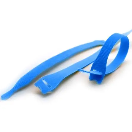 Produktfoto 1 von Velcro Druckverschluss, 13mm x 200 mm, Blau