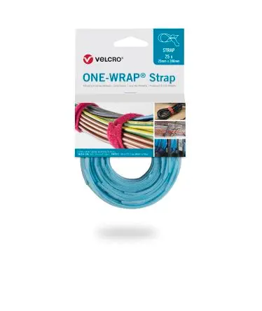 Produktfoto 1 von Velcro Druckverschluss, 25mm x 300 mm, Aqua