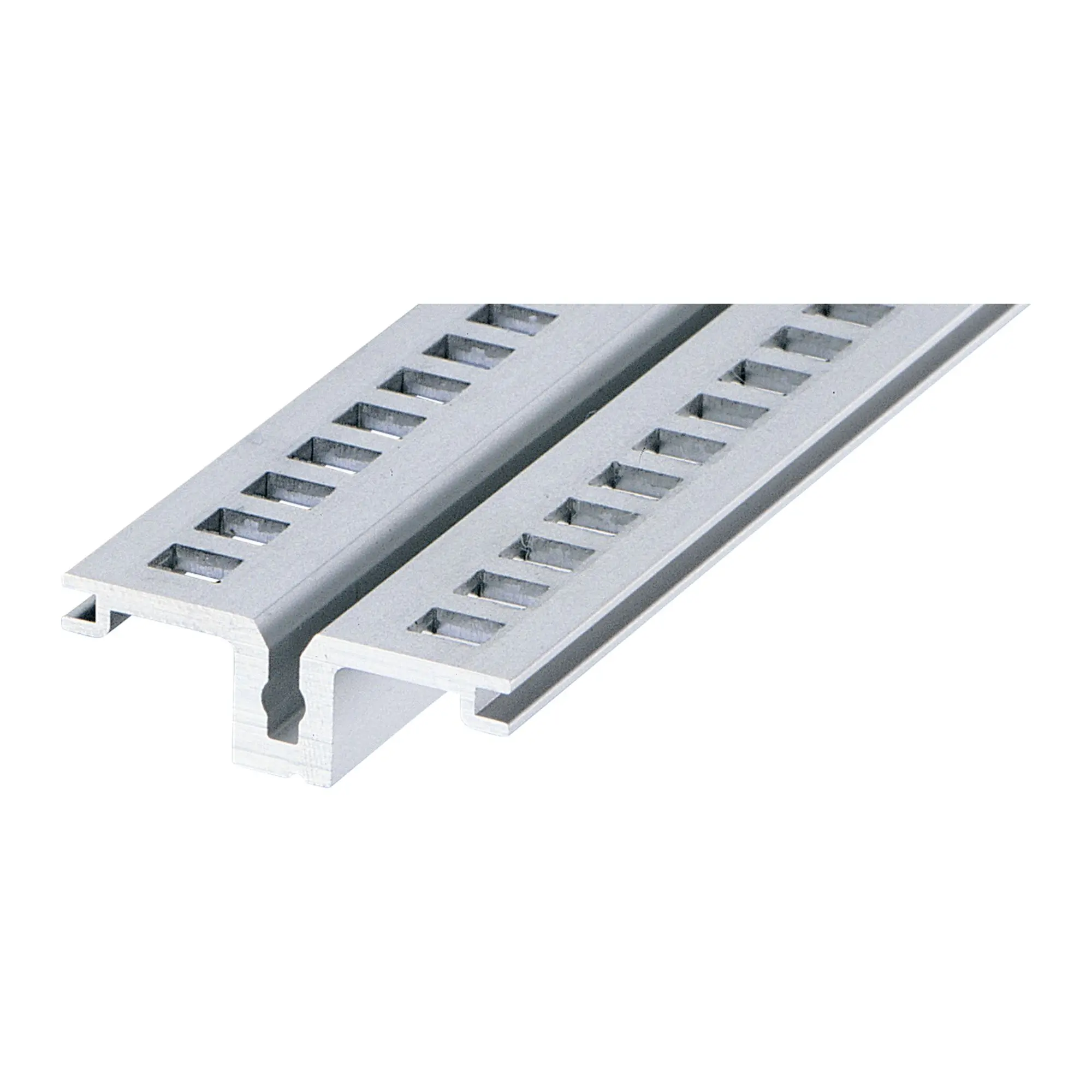 Produktfoto 1 von nVent SCHROFF 34561 Schiene, Schiene für CompactPCI im Bereich der Rückseite I/0, Aluminium, M4 431.8 mm, 1 Per Pack