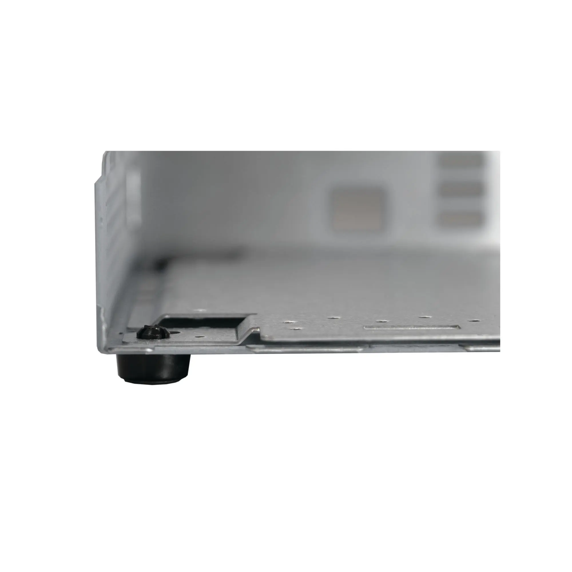 Produktfoto 1 von nVent SCHROFF 60224 Fuß, Fuß für Gehäuse 15 mm, Polycarbonat, M4, 50 Per Pack Stück