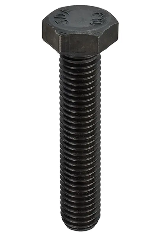 Produktfoto 1 von RS PRO M10 x 100 mm Sechskantschraube, Stahl glatt, DIN 933