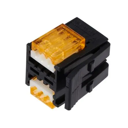 Produktfoto 1 von 3M 371 Kupferlegierung Thermoplast Anschlussstecker 3A Schwarz 4-polig IDC, Raster 2 mm 20AWG, 26 AWG