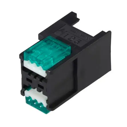 Produktfoto 1 von 3M 373 Kupferlegierung Thermoplast Anschluss 3A Schwarz 4-polig IDC, Raster 2 mm 20AWG, 26 AWG