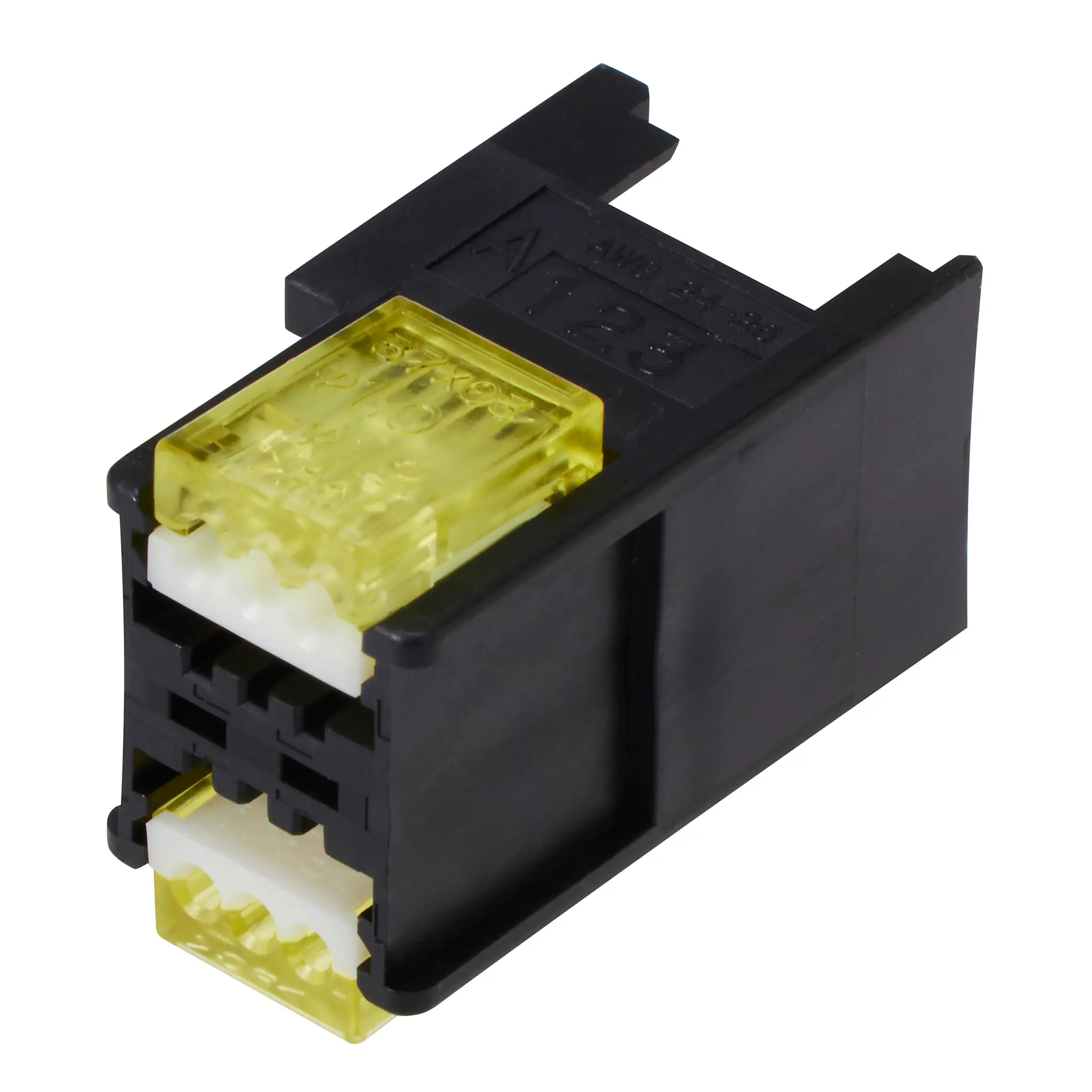 Produktfoto 1 von 3M 373 Kupferlegierung Thermoplast Anschluss 3A Schwarz 4-polig IDC, Raster 2 mm 20/26 AWG