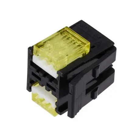 Produktfoto 1 von 3M 371 Kupferlegierung Thermoplast Anschlussstecker 3A Schwarz 4-polig IDC, Raster 2 mm 20AWG, 26 AWG