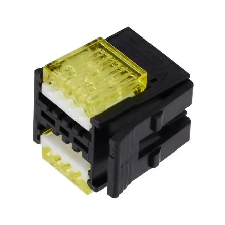 3M 371 Kupferlegierung Thermoplast Anschlussstecker 3A Schwarz 4-polig IDC, Raster 2 mm 20AWG, 26 AWG