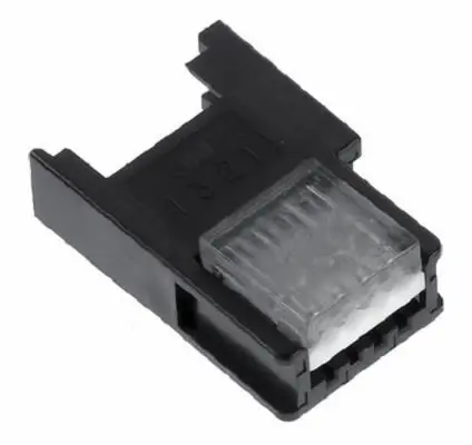 Produktfoto 1 von 3M 373 Kupferlegierung Thermoplast Anschluss 3A Schwarz 4-polig IDC, Raster 2 mm 20AWG, 26 AWG