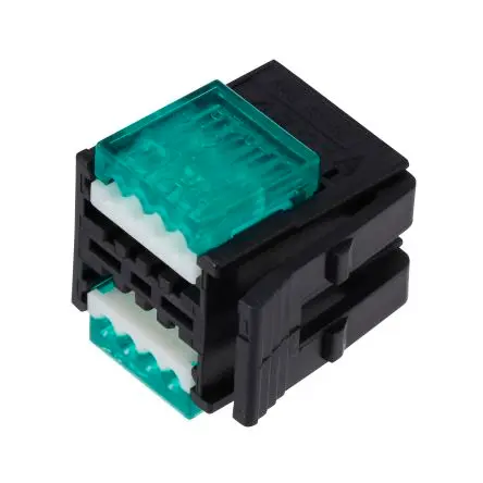 3M 371 Kupferlegierung Thermoplast Anschlussstecker 3A Schwarz 4-polig IDC, Raster 2 mm 20AWG, 26 AWG