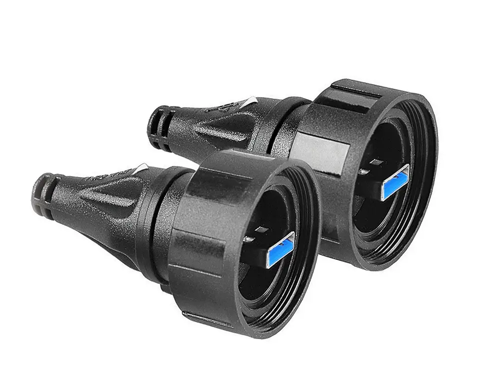 Produktfoto 1 von Bulgin Standard Buccaneer - USB USB-Kabel, USBA / USBA, 1m USB 3.0 Schwarz