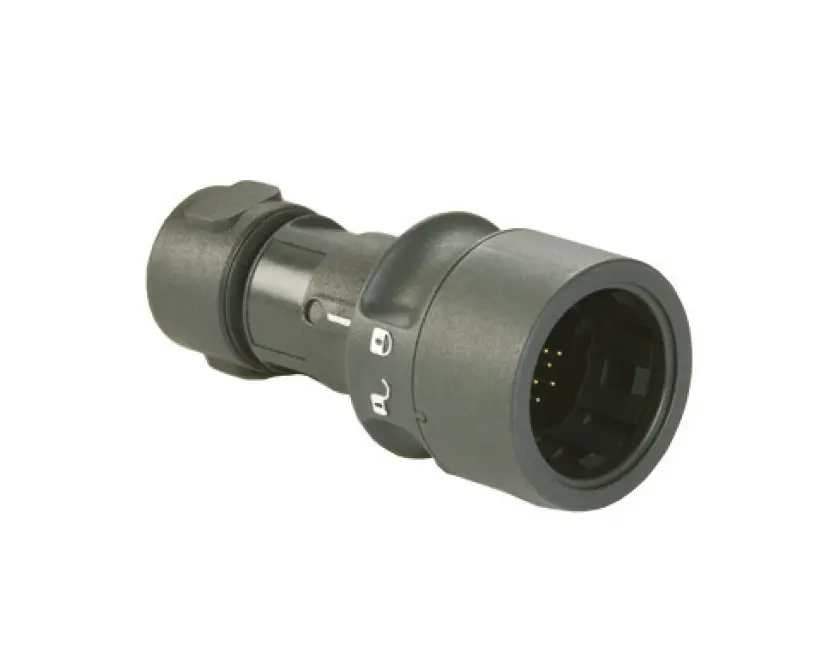 Produktfoto 1 von Bulgin 6000 Rundsteckverbinder Stecker 4-polig Stecker 10A Panel IP66, IP68, IP69K