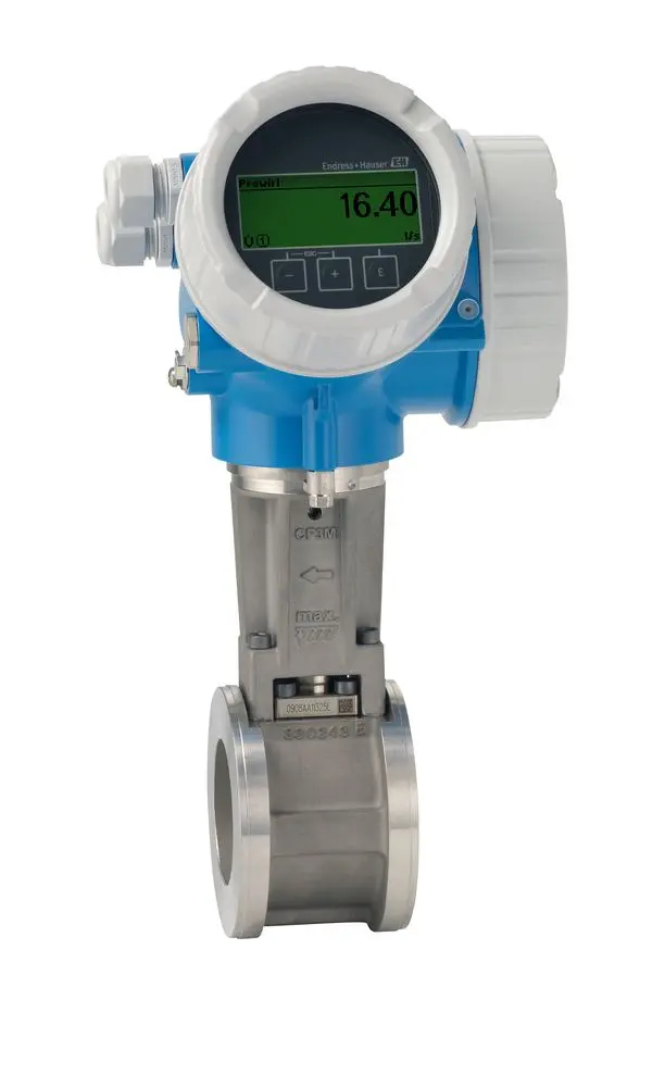 Endress+Hauser Proline Prowirl D 200 Gas, Flüssigkeit, Dampf Durchflussmesser 12 VDC 0,16 m³/h, 2 m³/h → 625 m³/h, 8342