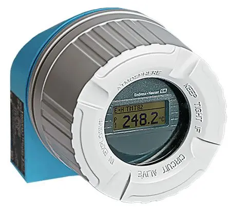 Produktfoto 1 von Endress+Hauser Temperaturgeber 42V dc, -50 °C → 200 °C für Widerstands-Temperaturfühler (RTD), Thermoelement Ausgang 4