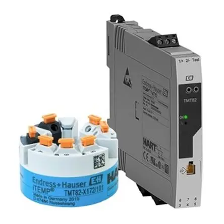 Produktfoto 1 von Endress+Hauser Temperaturgeber 42V dc, -50 °C → 200 °C für Thermoelement, Widerstands-Temperaturfühler (RTD) Ausgang 4