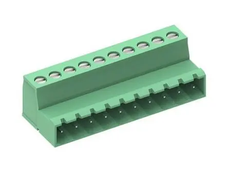 Produktfoto 1 von Molex 39715 Leiterplattensteckverbinder Gerade, 10-polig / 1-reihig, Raster 5.08 mm