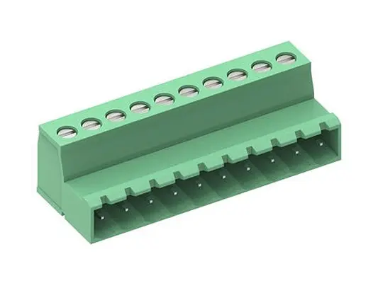 Produktfoto 1 von Molex 39715 Steckbarer Klemmenblock Steckverbinder 10-Kontakte 5.08mm-Raster