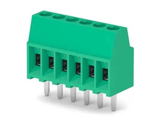 Produktfoto 1 von Molex 39773 Printklemme Vertikal, Feststehend, 6-polig / 1-reihig, Raster 2.54 mm