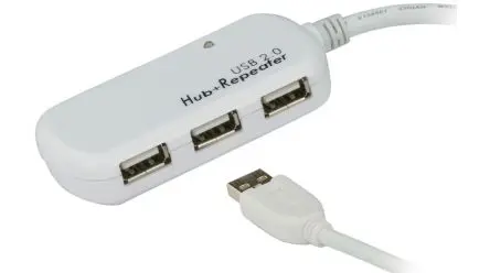 Produktfoto 1 von Aten, USB 2.0 USB 2.0-Hub, 4 USB Ports, USB, USB-Bus T: 41 mm H: 17 mm B: 82mm
