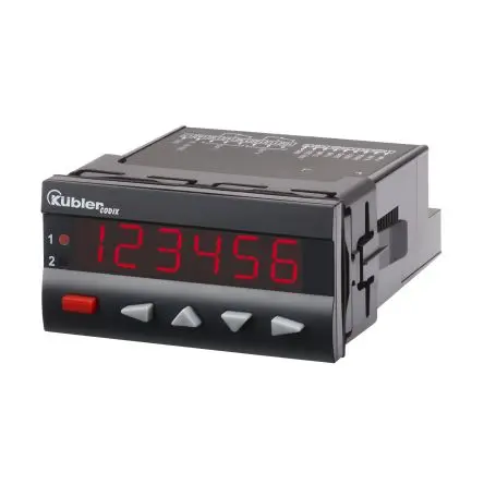 Produktfoto 1 von Kübler 6560 Zähler Impulszähler Zähler LED-Display 8-stellig 30V dc, Impuls, max. 65 kHz