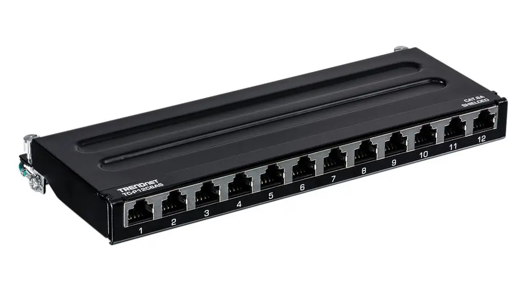 Produktfoto 1 von Trendnet LWL-Rangierfeld RJ45 für 12 Port