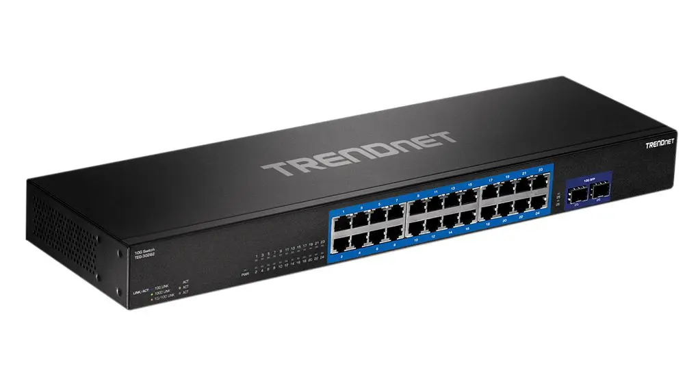 Produktfoto 1 von Trendnet TEG-30262 Ethernet-Switch 28-Port Unmanaged