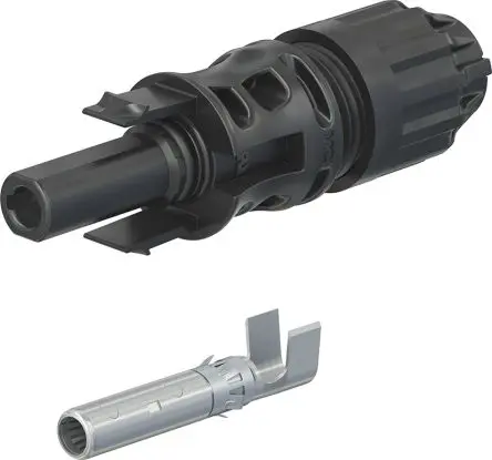 Produktfoto 1 von Staubli MC4-Evo 2 Solarsteckverbinder Buchse Panel Anschluss Crimpbefestigung 10mm² 69A, 1.5kV