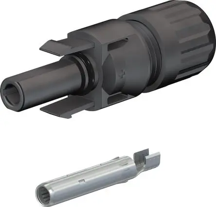 Produktfoto 1 von Staubli Cable Coupler MC4 Solarsteckverbinder Buchse Panel Anschluss Crimpbefestigung 2.5mm² 22.5A, 1kV