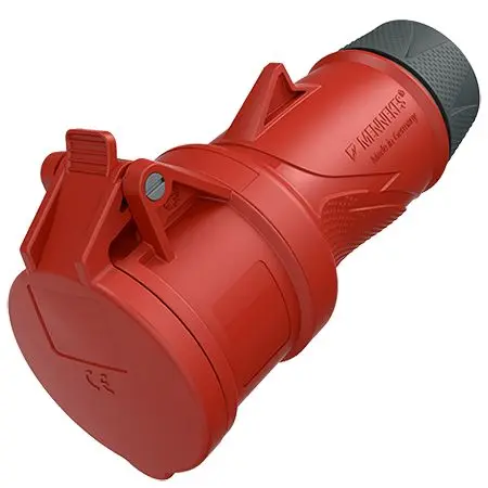 Produktfoto 1 von MENNEKES PowerTOP Xtra Steckverbinder Rot 4P, 400 V / 16A IP54