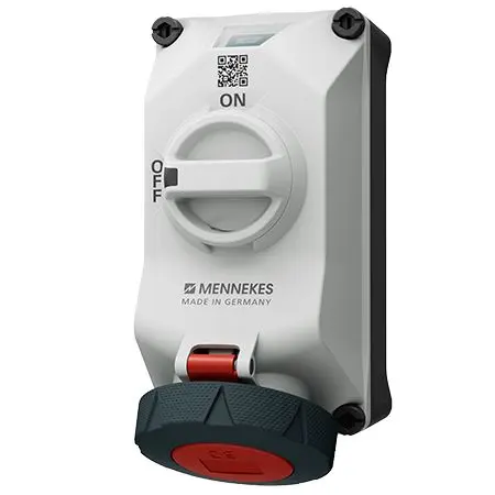 MENNEKES DUOi Steckdose Buchse 5P, 400 V / 32A, Wandmontage IP69