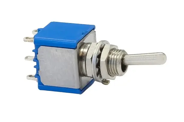 Produktfoto 1 von APEM Panel Kippschalter DPST, Ein-Ein-Ein, 125 V ac, 6A, Lötöse