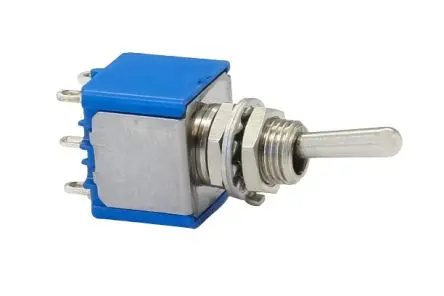 Produktfoto 1 von APEM Panel Kippschalter DPST, Ein-Ein-Ein, 125 V ac, 6A, Lötöse