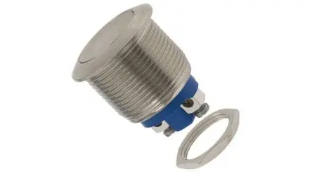 Produktfoto 1 von APEM AV Druckschalter Tastend Panel Ø 22.2 mm, 1 Schließer/1 Öffner / 5A 500 V dc 250 V ac, IP65