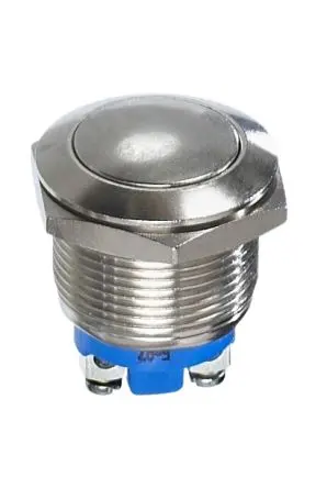 Produktfoto 1 von APEM AV Druckschalter Tastend Panel Ø 19.2 mm, 1 Schließer/1 Öffner / 5A 250 V ac, IP65, IP69K